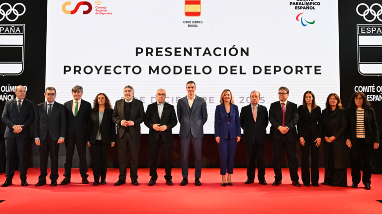 Presentació del Projecte de Model de l'Esport espanyol en la seu del Comitè Olímpic Espanyol