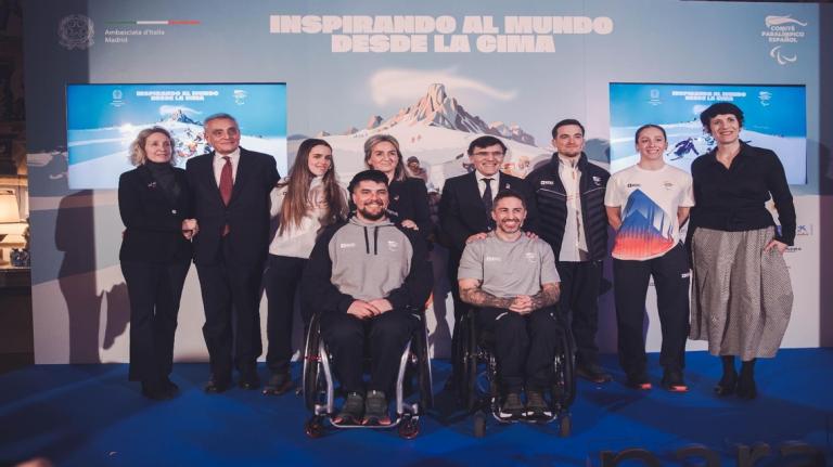 Presentación del Equipo Español para los Juegos Paralímpicos de Invierno que se celebran en Milán-Cortina en 2026