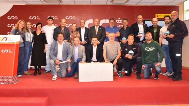 Imatge de família de l'acte de la SET d'Hivern